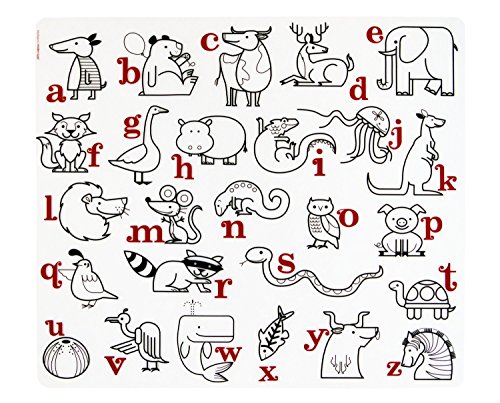 modern-twist Mark-Mat Color Sheet for Kids – Alphabet Animals 2