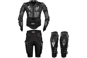 FULUOYIN Motorrad Protektorenjacke Panzer Protektorenhemd für Radfahren Reiten Motorrad Fahren S-5XL