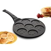 Granit Pankek Tavası 28 Cm G&uuml;len Y&uuml;z Emojili Pankek Tavası