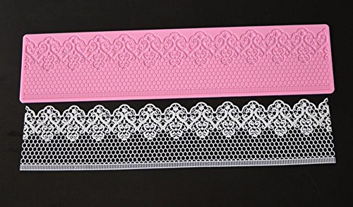 anyana Silikon Formen Kuchen Fondant Dekorieren Form Sugarcraft Gebäck Tools Vintage Spitze Matte Pad Schablone - 2