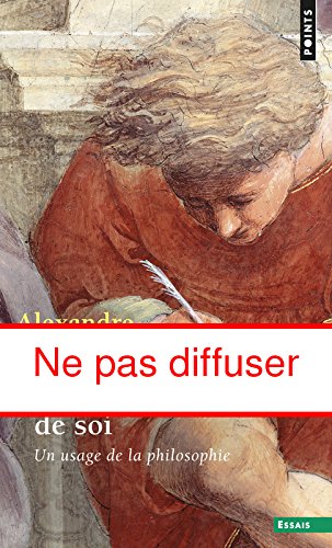 La  construction de soi : Un usage de la philosophie