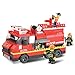Produktbild SLUBAN® FEUERWEHR TANKLÖSCHFAHRZEUG (281 Teile) FIRE ALARM Fire-Extingguishing Water Tanker (SL-1003)