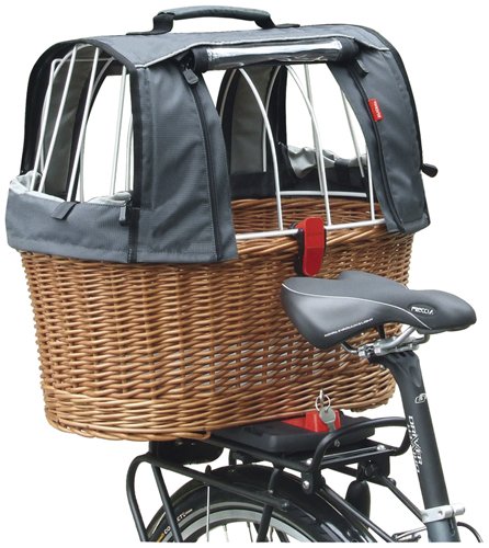 Preisvergleich Produktbild KLICKfix Weidenkorb Doggy Basket inkl. Wetterschutz