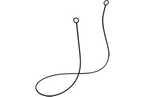 LASUROA Cordon de Connecteur de Bouchons d'Oreilles, Anti-Chute Cordon en Silicone pour Bouchons d'Oreilles avec Embouts Amovibles, Empêchant les Bouchons d'Oreille de Tomber