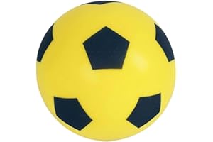 ZOPPER Fun Sport Foam Football - Soft Sponge Foam Soccer Ball, Indoor Outdoor Football Great Fun & Suitable For All Ages - Adults And Kids Boys & Girls