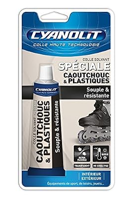 Cyanolit 33300006 Blister de colle spéciale caoutchouc/plastique 50 ml