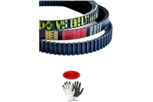 FARBROTHERSONLINE COMPATIBILE CON SUM-UP 125 BANDO LAMBRETTA PATO 003273762 CINGHIA DI TRASMISSIONE PER VARIATORE FRIZIONE MOTO SCOOTER CINGHIE MOTORE TRAPEZOIDALI DENTATA RESISTENTE AL CALORE E ABRASIONE
