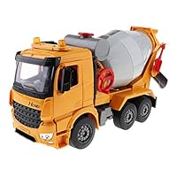 IPOTCH 1:18 Agitating Lorry Model Simulation Cement Mixer Truck Boy Contruction Toy