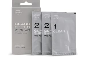 Nasiol Glasshield Wipe-on Nano Rain Repellente salviette per Auto