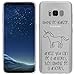 Produktbild Samsung Galaxy S8 Hülle von licaso® aus TPU schützt Dein S8 5,8" Be a Unicorn Einhorn Märchen Schutz-Hülle Cover Case transparent klare Schutzhülle galaxys8 Tasche Silikon Style (Samsung Galaxy S8, Be a Unicorn)