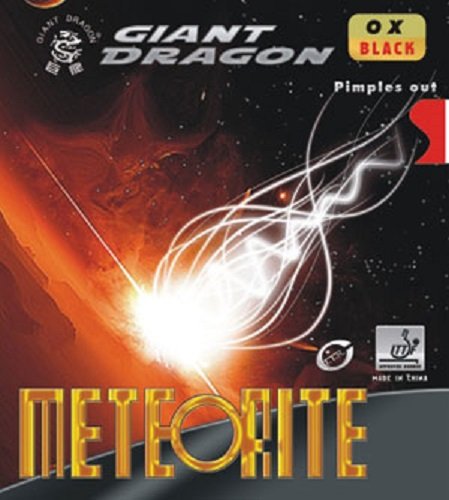 Preisvergleich Produktbild Tischtennis Gummi: Giant Dragon Meteorit rot OX