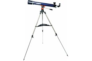 Celestron 21074 AstroMaster LT 70AZ Refractor Telescope, Dark Blue