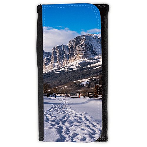 Preisvergleich Produktbild Portemonnaie Geldbörse Brieftasche / / F00001844 Glacier Nationalpark gnp / / Large Size Wallet