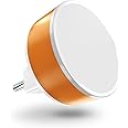 GM 3032 Nano LED Night Lamp, 0.5W Plug-in Night Light with Soft Ambient Glow for Bedroom, Kids Room, Hallway, Energy-Efficien