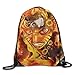 Produktbild Naruto Shippuden Drawstring Bag, Drawstring Backpack, Sport Bag, Gymsack, Sackpack, Shoulder Bags for Men Women Teenager Juvenile Adolescent, Size: 17 Inch X 14 Inch