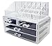 Feibrand Acrylic Makeup Organiser 20 Sections for Makeup Sets