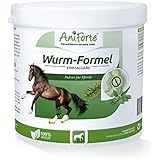 AniForte Wurm-Formel 250 g Einmalgabe für Pferde und Ponys, praktische und 100 Prozent natürliche Einmalgabe bei und nach chemischer Wurmkur