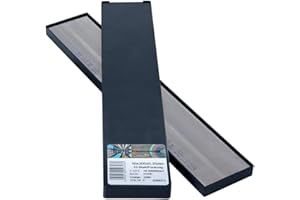 FORMAT Boite de 10 feuilles de clinquant acier - Largeur 50 mm - Epaisseur 0,50 mm - Longueur 300 mm