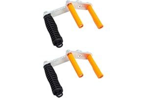Y-NUT 2PCS Panel Carrier Gripper Allzweck-Trockenbauheber Ergonomische Platte Glasträger Handlicher Griff Handträger Board Lifter für Sperrholz Trockenbau Spanplatte Dicke Glasplatten Blech Waren,Silbrig