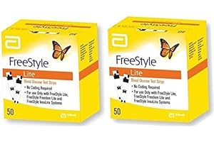 Freestyle Lite Tiras de prueba de glucosa en sangre