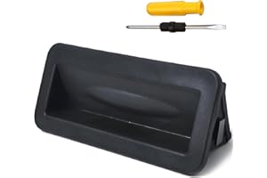 ZAMDOE 1748915 Kofferraumöffner-Taster für Ford Fiesta 2008–2012 Schrägheck Ersatzteile Hochempfindlicher Heckklappenöffner-Taster, Kratzfest, Wind- und schneefest