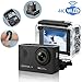 Produktbild OTHA Action Kamera 4K Sports Camera Wasserdicht Wi-Fi 16MP 170 Weitwinkel Objektiv mit SONY Sensor Unterwasserkamera, Nachtsicht, Kabellose Fernbedienung, inklusive 2 Wiederaufladbaren Batterien (Schwarz)