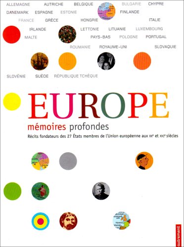 couverture de : Europe, m&eacute;moires profondes