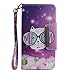 Produktbild Chreey Hülle für LG G7 ThinQ, Verbesserte Version Magnetverschluss Leder Handyhülle Flip Schutzhülle mit Brieftasche Kartenfach Standfunktion [Cartoon Katze]