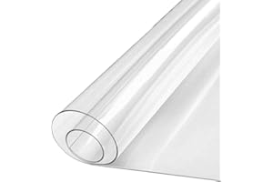 SONGERDUO Office Chair Mat, Carpet Protector Chair Mat, PVC Vinyl Floor Mat, Floor Desk Chair Table Protector, Table Cover, Waterproof Transparent Entrance Hall Bedroom 0