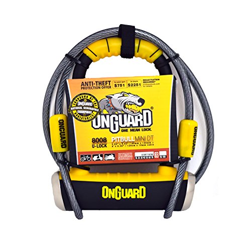 onguard pitbull 8005 dt bike lock & cable