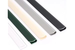 Panorama24 Lot de 50 clips de fixation pour bandes brise-vue en PVC, vert RAL6005, pour clôture, bandes brise-vue, double fil