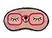 JennaTM PinkSpecs Cartoon Face Sleeping Eye Mask RS.250.00