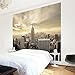 Produktbild Vliestapete - Manhattan Dawn - Fototapete Quadrat Vlies Tapete Wandtapete Wandbild Foto 3D Fototapete, Größe HxB: 240cm x 240cm