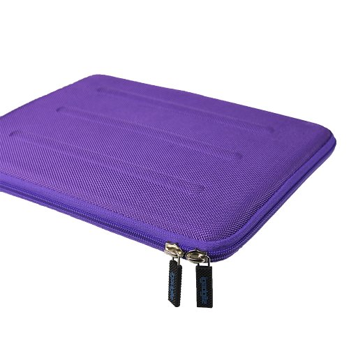 igadgitz Lila EVA Hart Tasche Hülle Schutz Case Cover für Samsung Galaxy Tab Pro 10.1″ SM-T520 T525 - 4