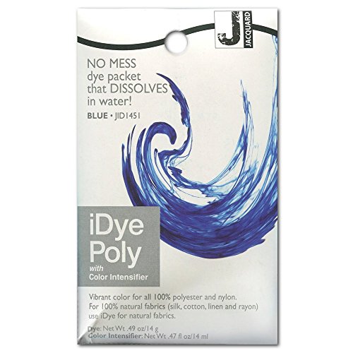 Jacquard iDye Poly - Stofffarbe fuer Synthetik - Blau