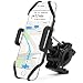 Produktbild SOCU Universal Handyhalterung Fahrrad Smartphone Handyhalter Fahrrad Verstellbar für iPhone X/8/6 Plus 7/7Plus 6S/6 Galaxy S8/S7/S7 Mit 360 Drehen Für 3,5-6,1 Zoll Smartphone GPS Andere Geräte