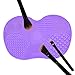 JETTINGBUY Makeup Brush Cleaning Mat Cosmetic Brush Cleaner Pad Silicone Washing Tool Scrubber Suction Cup,Purple