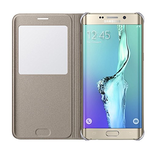 Samsung BT-EFCG928PFEGWW - Funda para Samsung Galaxy S6 Edge    color amarillo- Versi  n Extranjera