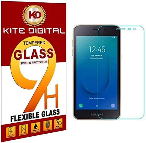 KITE DIGITAL SAMSUNG J2 CORE Premium Tempered Glass Screen Protector Slim 9H Hardness 2.5D