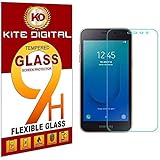 KITE DIGITAL SAMSUNG J2 CORE Premium Tempered Glass Screen Protector Slim 9H Hardness 2.5D