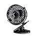 Produktbild VicTsing Batteriebetriebener und USB Clip Ventilator,kleiner Kraftvoller beweglicher Tischventilator Fan für Kinderwagen Auto,Gymnastik,Training Camping