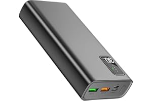 TOOSPON Powerbank 26800mah 22.5W, QC 3.0 PD 20W USB C Schnellladung mit 3 Ausgängen und 2 Eingängen Power Bank, externer Akku mit großer Kapazität für Telefon, Samsung, Pad