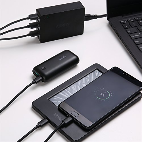 AUKEY Micro USB Kabel 1,2m*3 [Neue Version] Micro USB Ladekabel Datenkabel for Samsung , HTC , Huawei , Sony , Powerbank usw. ( Schwarz ) - 6