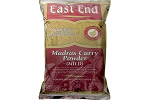 Madras mild currypulver krydda för livsmedel, utmärkt kvalitet, 1 kg