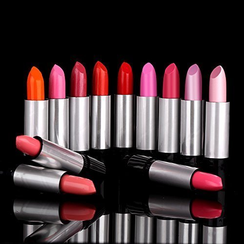 Anself 12Pcs/set Glossy The Balm Lip Rouge Easy To Wear Lipstick 12 Colors Fashion Women Beauty Makeup
