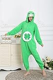 Honeystore Jumpsuit Tier Cartoon Glück Bär Fasching Halloween Kostüm Sleepsuit Cosplay Pyjama Schlafanzug Erwachsene Unisex Kigurumi Tier Onesize L -