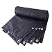Produktbild Ljdgr GRW-Plane Schatten Tuch Shading Net Outdoor verdicken Isolierung Net Sonnencreme Feuchtigkeitsspendende Anti-UV, 24 Größen anpassbar (Farbe: Schwarz, Größe: 10x15m) Garten liefert