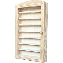 Vetrina Per Ditali Da Collezione In Legno Di Pino - Espositore Da 200 Pezzi Con 2 Antine - Foto 6