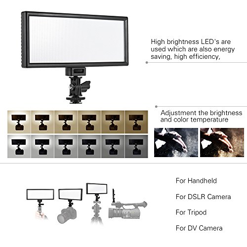 Andoer Viltrox L132T ultra-mince vid o Photographie Luminosit r glable et Temp Dual Color Max Luminosit 1065LM 3300K-5600K CRI95 pour Canon Nikon Sony Panasonic DSLR Appareil photo et cam scope reviews Andoer Viltrox L132T ultra-mince vid o Photographie Luminosit r glable et Temp Dual Color Max Luminosit 1065LM 3300K-5600K CRI95 pour Canon Nikon Sony Panasonic DSLR Appareil photo et cam scope