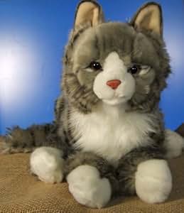 Maine Coon Norwegian Forest Cat Plush 48 CM: Amazon.co.uk: Toys & Games